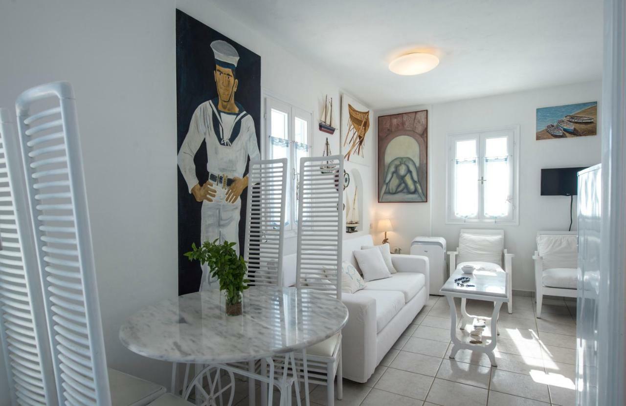 Aiolos Home With Private Veranda And Amazing Sea Views, Paros Piso Livadi Exteriör bild